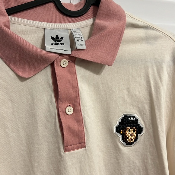 Adidas Short Sleeve Polo Size L NEVER WORN - Picture 2 of 3